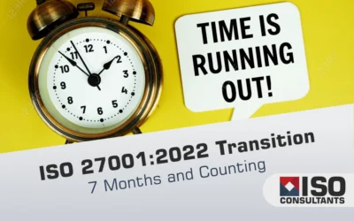 ISO 27001:2022 Transition: 7 Months and Counting